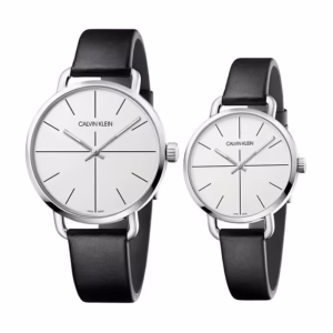 Calvin Klein Đôi – Quartz (Pin) – Dây Da